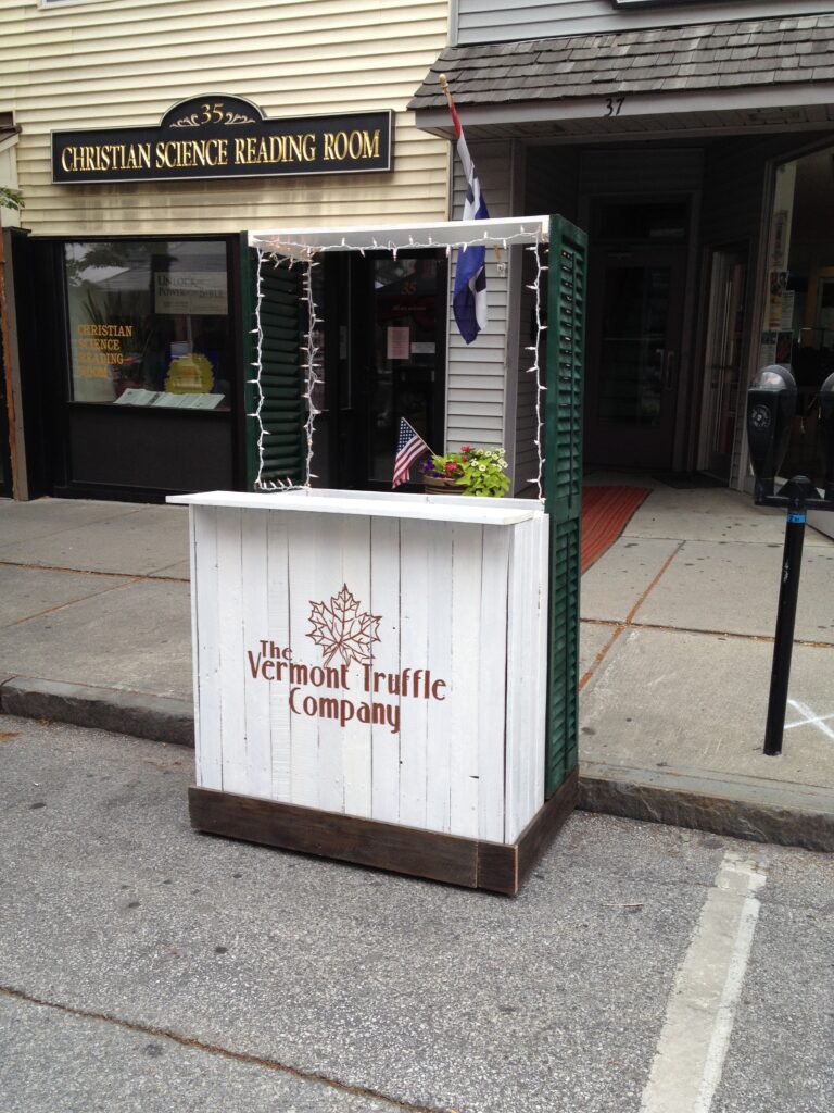 Vermont Truffle Company Ice Cream Stand